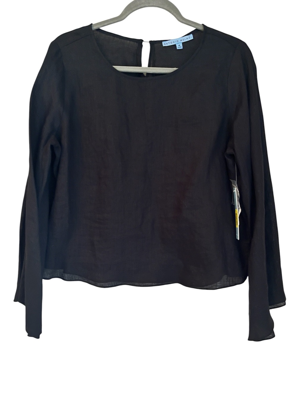 Antonio Melani Kayla Linen Top size M NWT